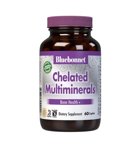 Bluebonnet Nutrition High Potency Chelated Multiminerals With Iron