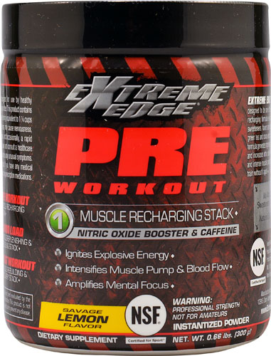 Bluebonnet Nutrition Pre Workout Lemon
