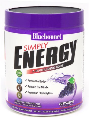 Bluebonnet Nutrition Simply Energy™ Grape