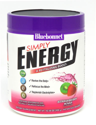 Bluebonnet Nutrition Simply Energy Strawberry Kiwi