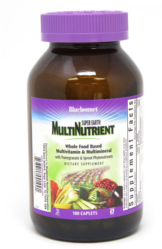 Bluebonnet Nutrition Super Earth® MultiNutrient Formula With Iron