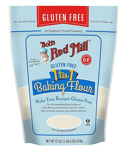 Bob's Red Mill 1-to-1 Baking Flour Gluten Free -- 22 oz