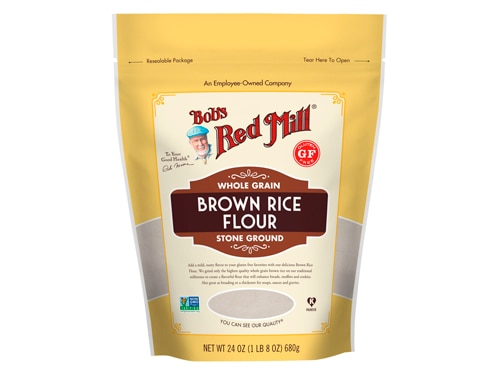 Bob's Red Mill Brown Rice Flour -- 24 oz Resealable Pouch