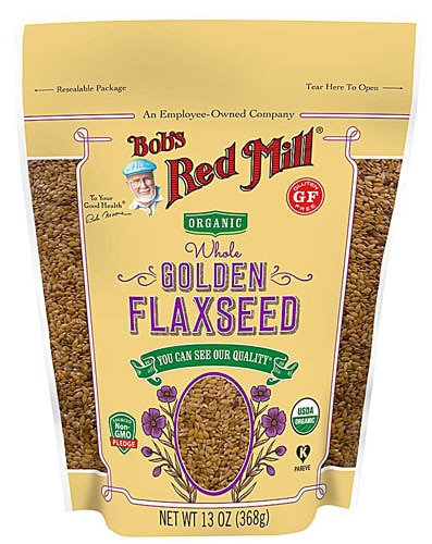 Bob's Red Mill Gluten Free Kosher Organic Golden Flaxseed