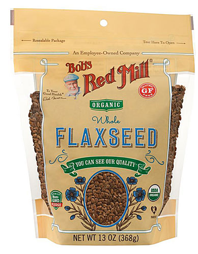 Bob's Red Mill Gluten Free Kosher Organic Whole Flaxseed