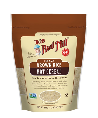 Bob's Red Mill Gluten Free Non-GMO Creamy Brown Rice Hot Cereal