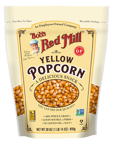 Bob's Red Mill Gluten Free Non-GMO Whole Kernel Popcorn Yellow