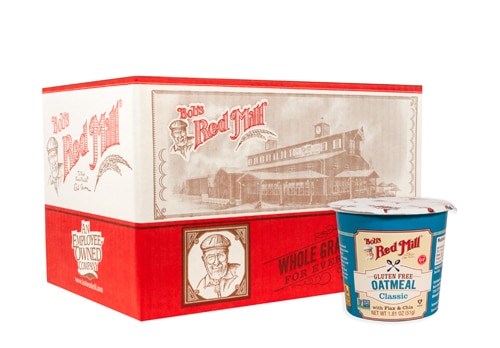 Bob's Red Mill Gluten Free Oatmeal with Flax & Chia Classic -- 12 Cups