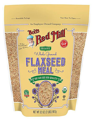 Bob's Red Mill Gluten Free Organic Flaxseed Meal -- 32 oz