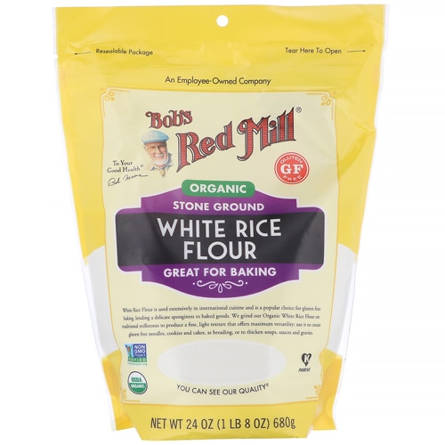 Bob's Red Mill Gluten Free Organic White Rice Flour
