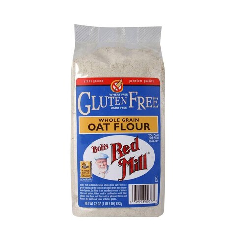 Bob's Red Mill Gluten Free Whole Grain Oat Flour -- 22 oz