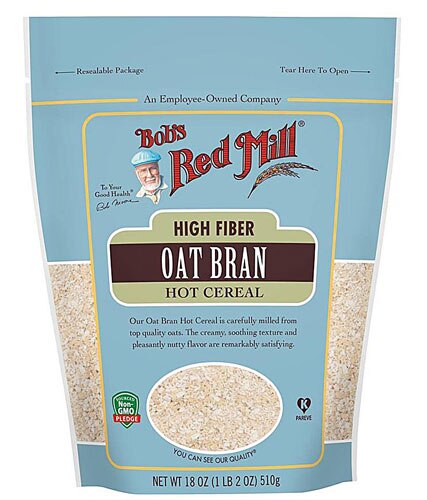 Bob's Red Mill High Fiber Oat Bran Hot Cereal -- 18 oz