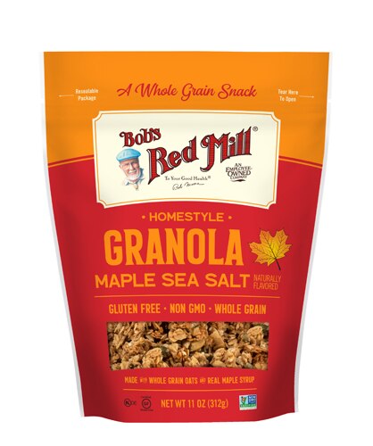 Bob's Red Mill Homestyle Granola Maple Sea Salt -- 11 oz