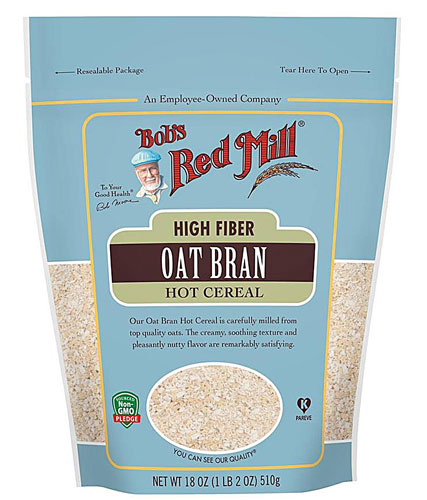 Bob's Red Mill Kosher High Fiber Oat Bran Hot Cereal