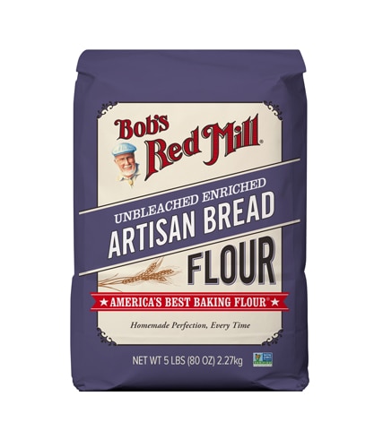Bob's Red Mill Non-GMO Artisan Bread Flour Unbleached Enriched