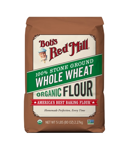 Bob's Red Mill Organic Non-GMO Whole Wheat Flour