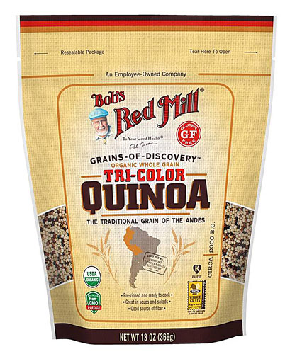 Bob's Red Mill Organic Tri-Color Quinoa -- 13 oz