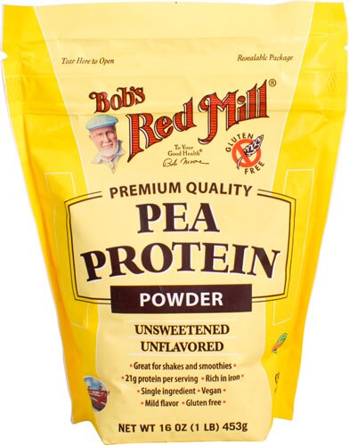 Bob's Red Mill Pea Protein Powder Unsweetened Unflavored -- 16 oz