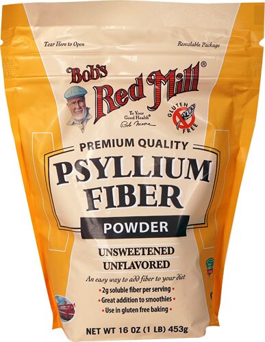 Bob's Red Mill Psyllium Fiber Powder Unsweetened Unflavored -- 16 oz