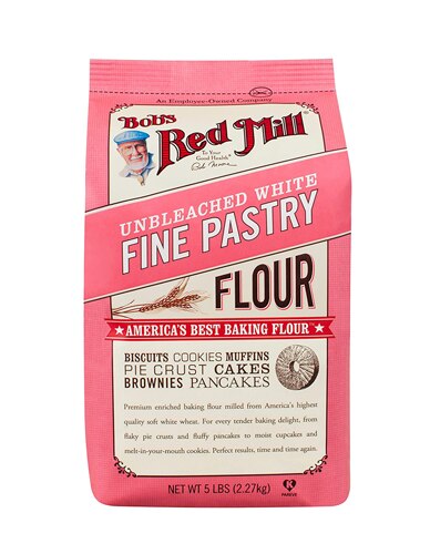 Bob's Red Mill Unbleached White Fine Pastry Flour -- 5 lbs