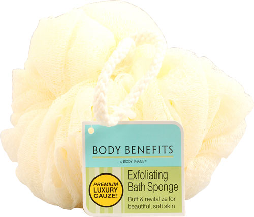 Body Benefits Exfoliating Bath Sponge Assorted Colors -- 1 Sponge