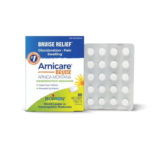 Boiron Arnicare Bruise Tablets Bruise Relief-Discoloration-Pain-Swelling