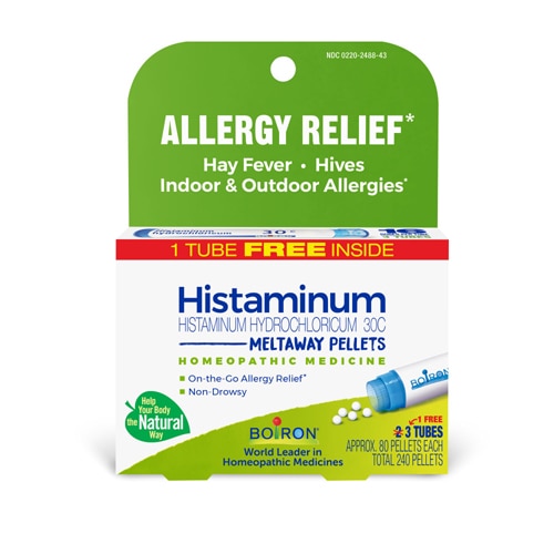 Boiron Histaminum 30C Allergy Relief -- 3 Tubes