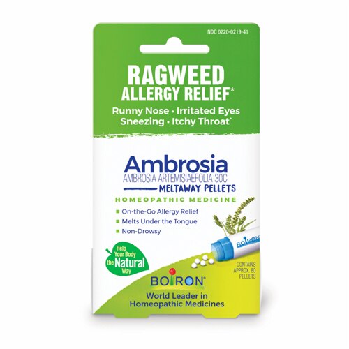 Boiron Ragweed Allergy Relief Meltaway Pellets -- 80 Pellets