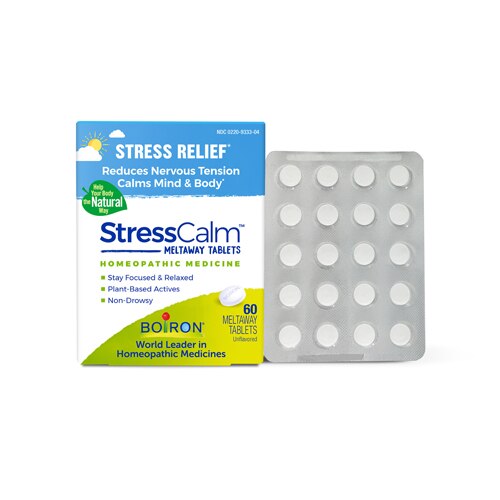 Boiron StressCalm -- 60 Meltaway Tablets