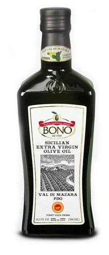 Bono PDO Certified Val Di Mazara Sicilian Extra Virgin Olive Oil -- 16.9 fl oz
