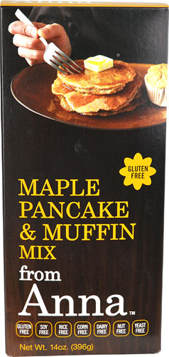Breads From Anna Gluten Free Pancakes &amp; Muffin Mix Maple -- 14 oz