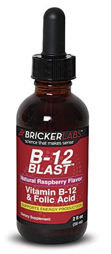 Bricker Labs Blast B12 Vitamin B12 and Folic Acid -- 2 fl oz
