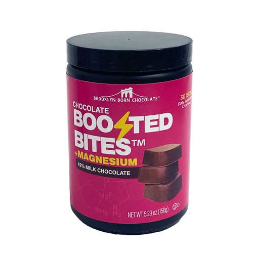 Brooklyn Born Chocolate Boosted Bites + Magnesium Milk Chocolate