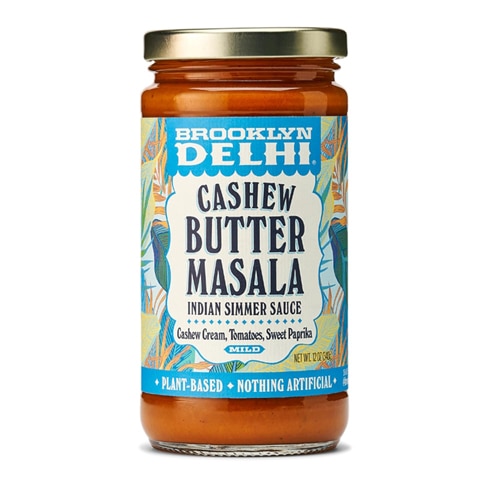 Brooklyn Delhi Vegan Indian Simmer Sauce Cashew Butter Masala