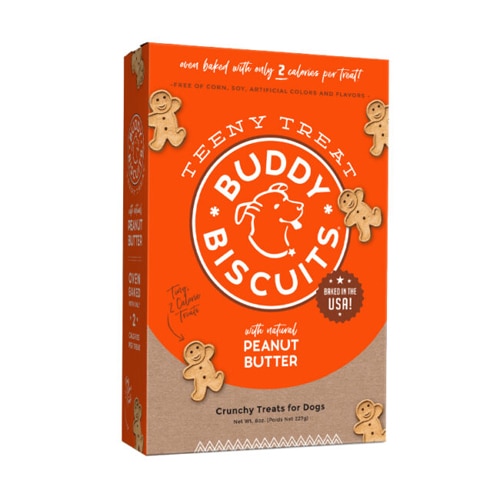 Buddy Biscuits Crunchy Teeny Dog Treats Peanut Butter