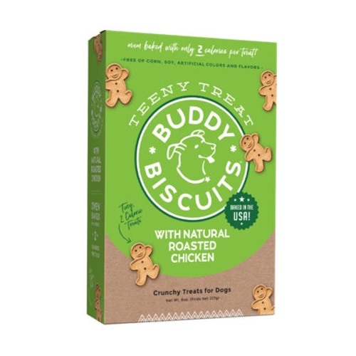 Buddy Biscuits Crunchy Teeny Dog Treats Roasted Chicken
