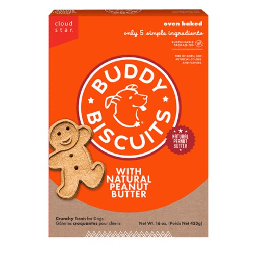 Buddy Biscuits Original Dog Treats Peanut Butter