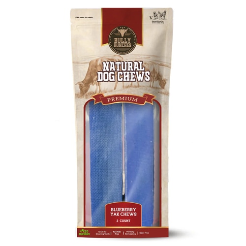 Bully Bunches Dog Chew Himalayan Yak Blueberry