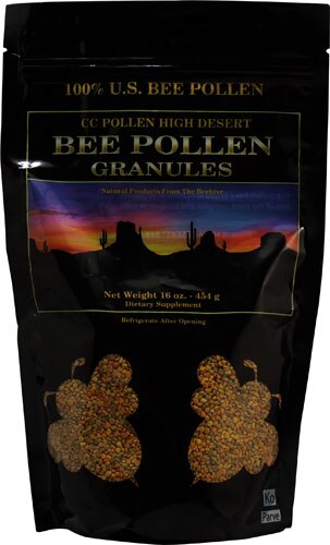 C C Pollen High Desert Bee Pollen Granules Bag -- 1 lb