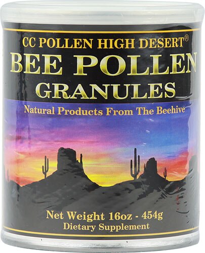 C C Pollen High Desert Bee Pollen Granules Can -- 16 oz