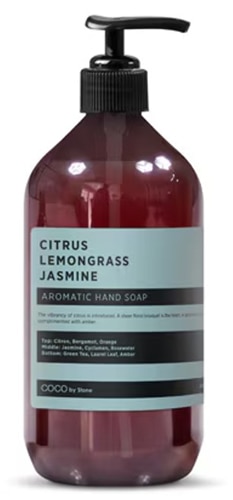 COCO by Stone Aromatic Hand Soap Citrus Lemongrass Jasmine