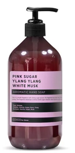 COCO by Stone Aromatic Hand Soap Pink Sugar Ylang Ylang White Musk