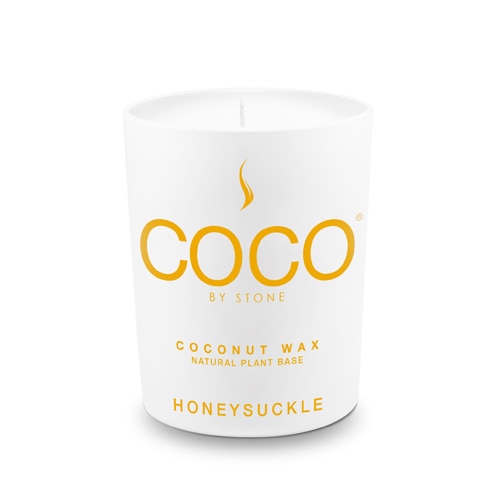 COCO by Stone Coconut Wax Candle Honeysuckle
