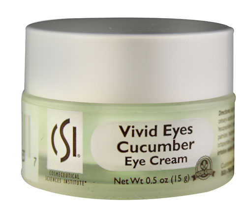 CSI Vivid Eyes Cucumber Eye Cream - Non-GMO