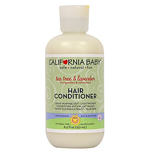 California Baby Hair Conditioner Tea Tree and Lavender -- 8.5 fl oz