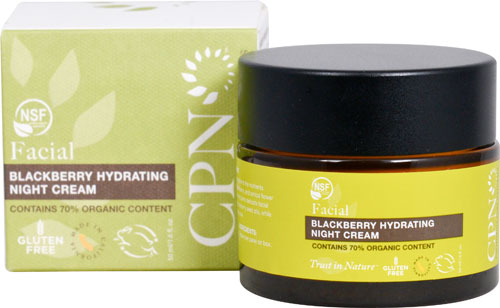 California Pure Naturals Blackberry Hydrating Night Cream -- 1.6 fl oz