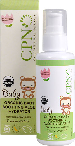 California Pure Naturals Organic Baby Soothing Aloe Hydrator -- 4 fl oz
