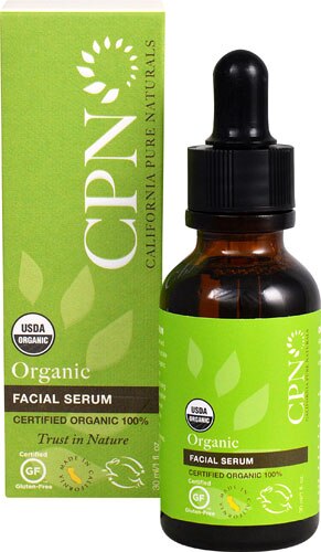 California Pure Naturals Organic Facial Serum -- 1 fl oz