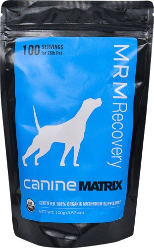 Canine Matrix MRM Recovery Matrix Certified 100% Organic Mushroom Supplement -- 3.57 oz