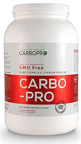 CarboPro GMO Free Pure Complex Carbohydrates Non-Sweet Neutral Flavor -- 3 lbs